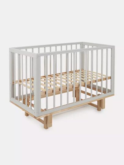 Кроватка Mowbaby Lilla маятник Crystal beige