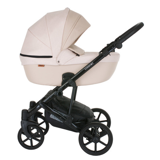 Коляска Pituso CONFORT Plus 2 в 1 Св.бежевый +Кожа Св.бежевый