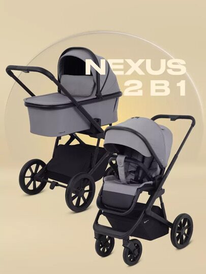 Коляска Rant Basic Nexus 2 в 1 RA106 / 2025 Grey