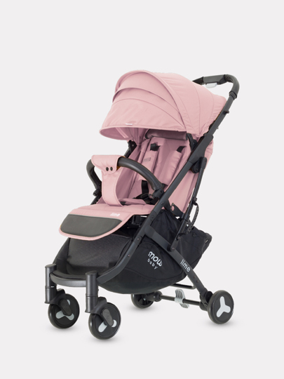 Прогулочная коляска MOWBaby Lime /  MB100 Rose