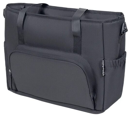 Коляска Farfello Sola Trio Comfort 3 в 1 / total black SOLA-3