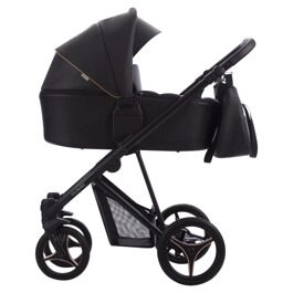 Коляска Bebetto FLAVIO PRO  2 в 1 / 06 (черная кожа)