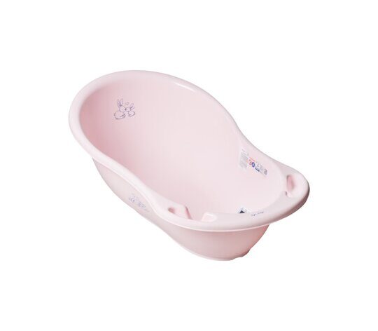 Ванночка детская Tega Baby Сова 86 см с сливом розовый