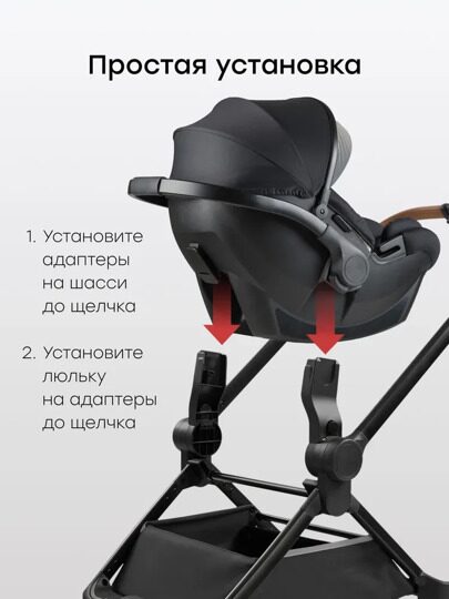 Адаптер для коляски Happy Baby CELINE к автокреслу SKYLER PRO / 40093