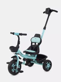 Детский трехколесный велосипед с ручкой Rant Basic DANDY RB252 / Mint