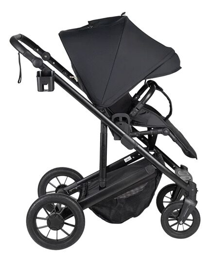 Коляска Farfello Sola Trio Comfort 3 в 1 / total black SOLA-3