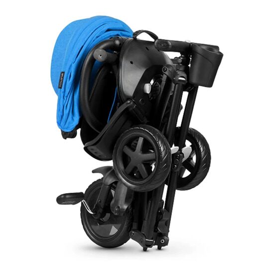 Детский трехколесный велосипед QPlay NOVA S700-12 / Blue (EVA/Black)