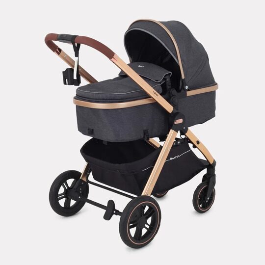 Коляска-трансформер Rant Basic ROLLER GOLD 2 в 1 / RA161 Grey