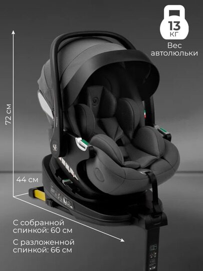 Автокресло Sweet Baby Premier Plus / Grey