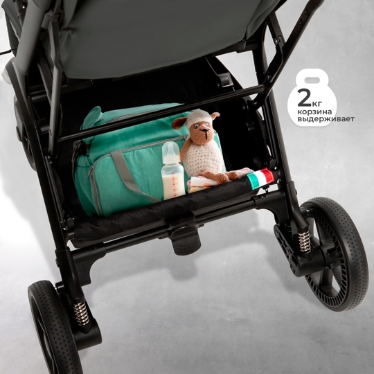 Прогулочная коляска Sweet Baby Colibri Plus / Dark Grey