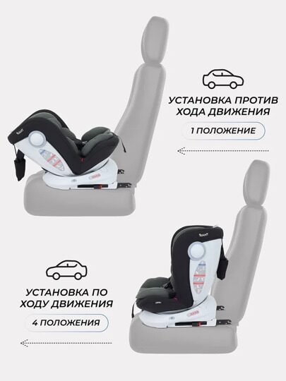 Автокресло Rant DRIVE isofix  (0-36 кг) /  LB619 Green