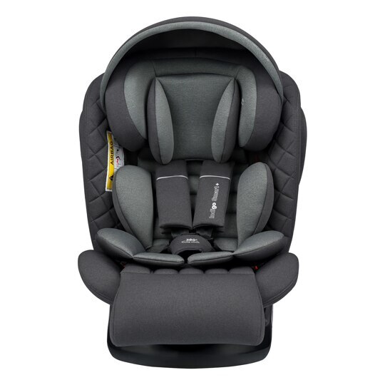 Автокресло Indigo SMART Plus Isofix 0+1+2+3 (0-36 кг) / серый