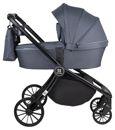 Коляска Farfello Baby Shell 3 в 1 / 2024 серый BBS-004