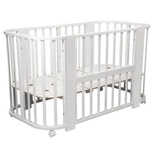 Indigo Baby Line 5 в 1 с поперечным маятником / белый