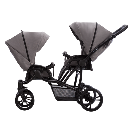 Коляска для двойни BEBETTO-42 2 в 1 / 24 (серый)