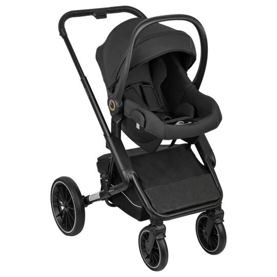 Коляска Jovola Solty E35 3 в 1 / черный