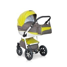Коляска Expander MONDO ECCO 2 в 1 / 28 серый-лимон