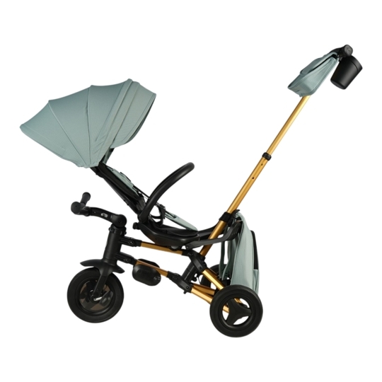 Складной трехколесный велосипед Qplay S700-17 RIDER SL Mint (Rub-Gold)