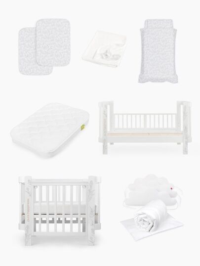 Набор из 9 предметов "SWEET DREAMS MOMMY LOVE" white