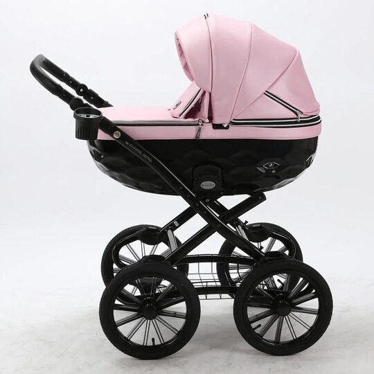 Коляска Adamex Chantal Retro Eco (Deluxe) 2 в 1 100% экокожа C112