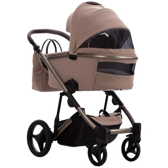 Коляска Bebetto Loren Premium Class SAND 3 в 1 / Sand 02 (бежевый)