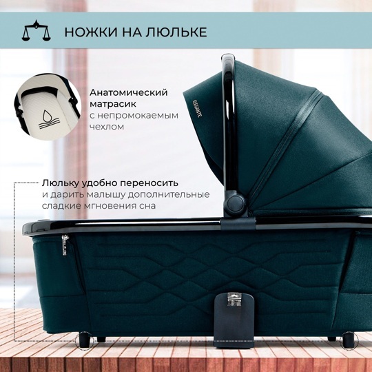 Коляска SBL Elegante 3 в 1 / GL Blue
