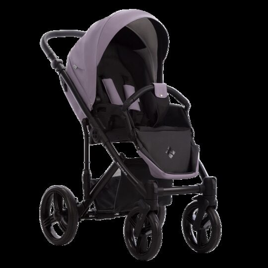 Коляска Bebetto Magnum Light Pro 3 в 1 / light pro 06 (фиолетовая кожа)