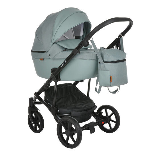 Коляска Pituso CONFORT Plus 2 в 1 Ментол+Кожа Misty Mint