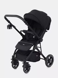 Прогулочная коляска MOWbaby Turbo 2.0 MB021 / 2025 Black