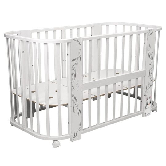 Indigo Baby Line 5 в 1 с поперечным маятником / зайка