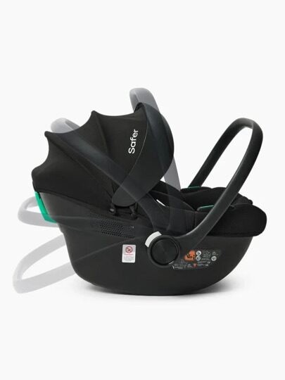 Автокресло Happy Baby SAFER (0-13 кг) / black