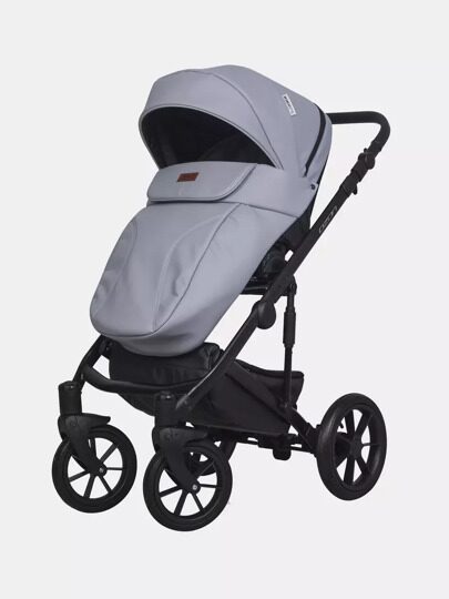 Коляска Riko Basic OZON PASTEL 2 в 1 / 04 серый